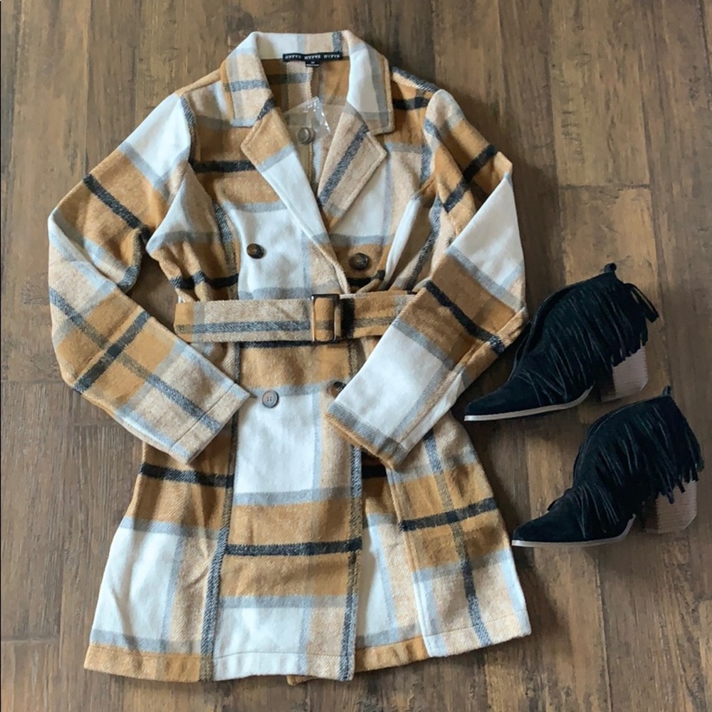🆕 Fall Peacoat 🍂🖤 - Picture 1 of 6